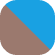 Bronze & Light Blue